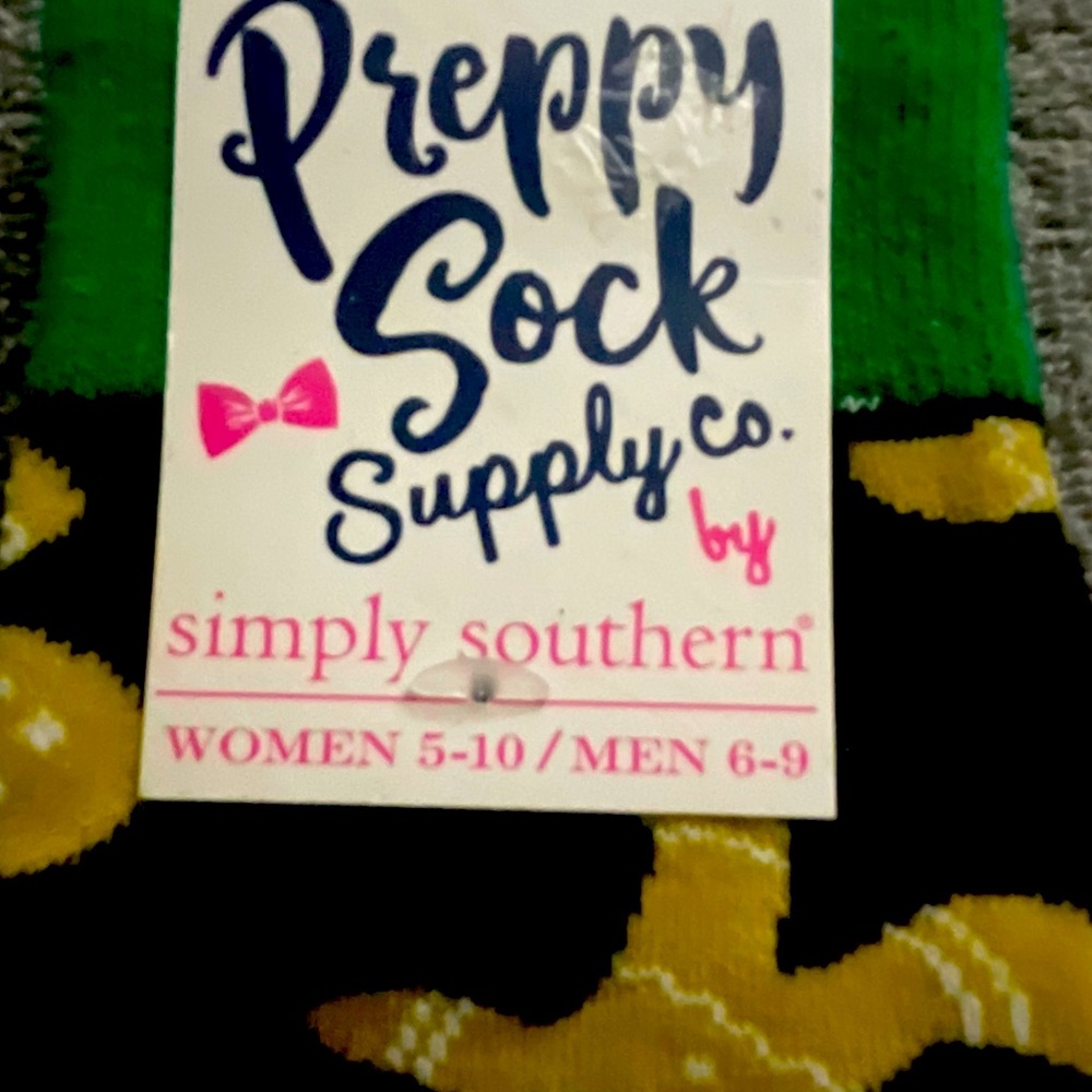 Gingerbread Print Sock